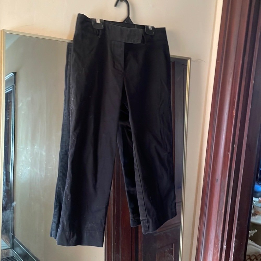 Ann Taylor loft black capris